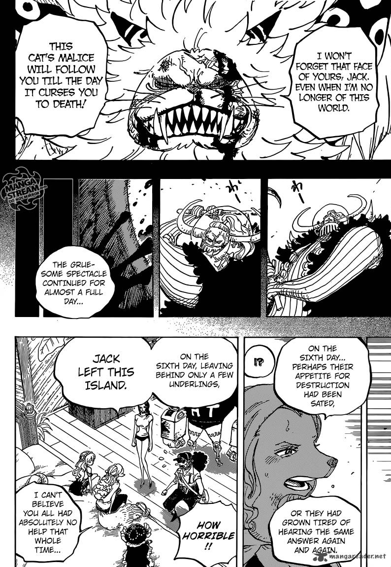 One Piece Chapter 810 - Page 12 in English