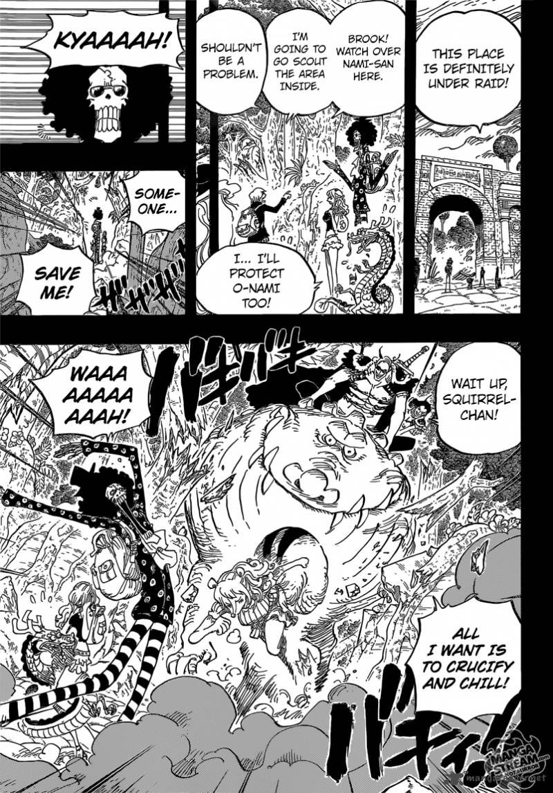 One Piece Chapter 810 - Page 15 in English