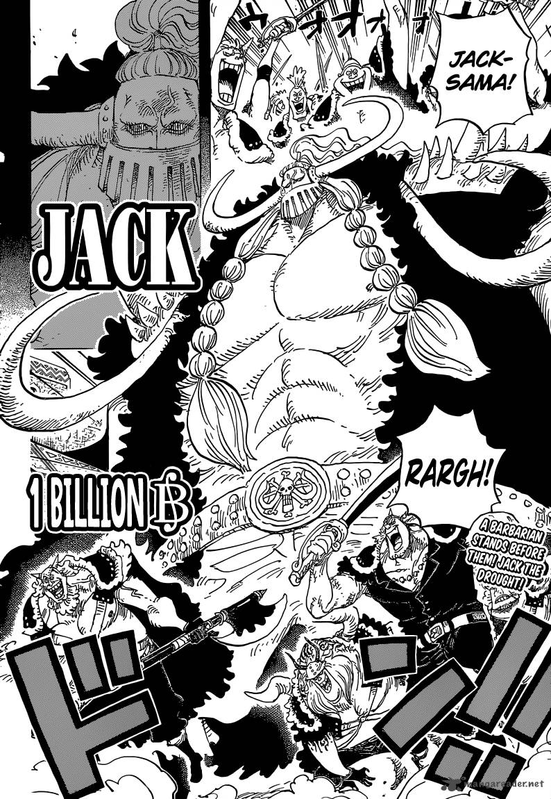 One Piece Chapter 810 - Page 4 in English