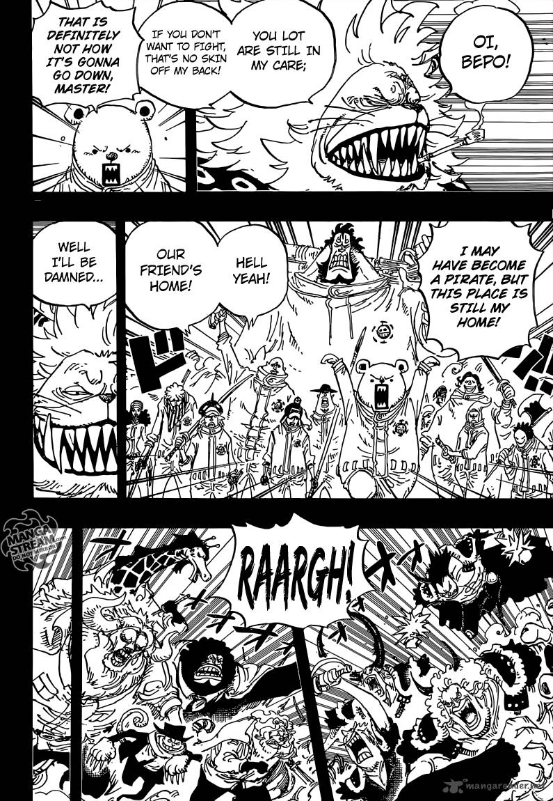 One Piece Chapter 810 - Page 6 in English