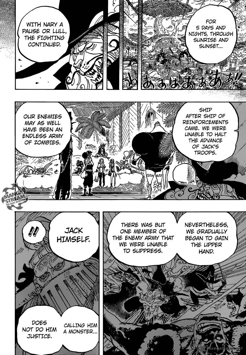 One Piece Chapter 810 - Page 8 in English