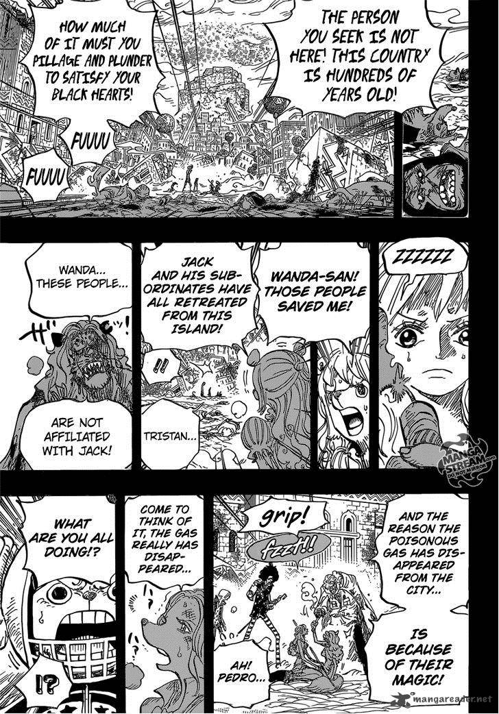 One Piece Chapter 811 - Page 12 in English