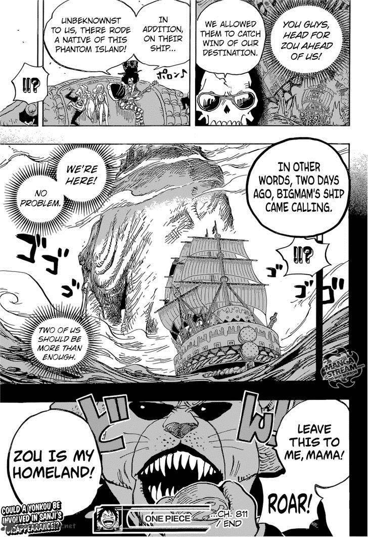 One Piece Chapter 811 - Page 20 in English