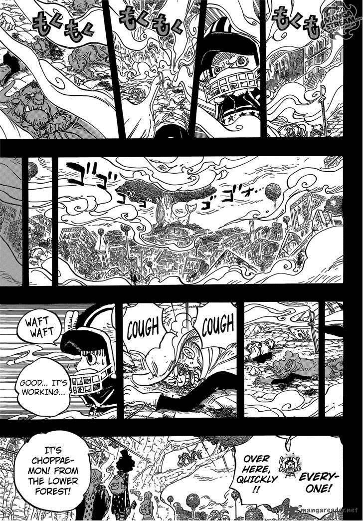 One Piece Chapter 811 - Page 8 in English