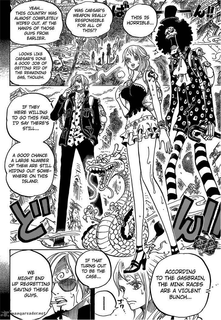 One Piece Chapter 811 - Page 9 in English