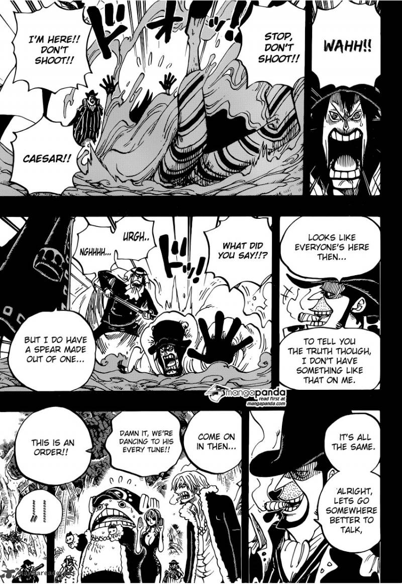 One Piece Chapter 812 - Page 15 in English