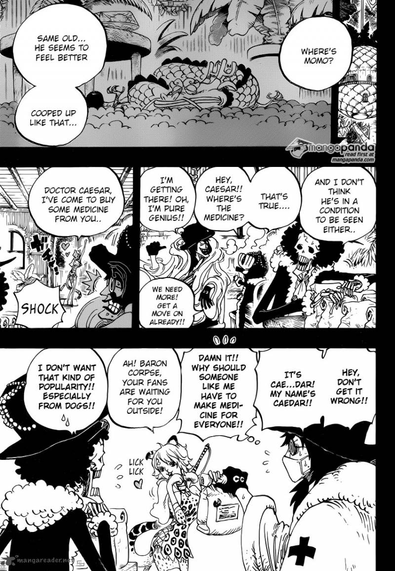 One Piece Chapter 812 - Page 5 in English