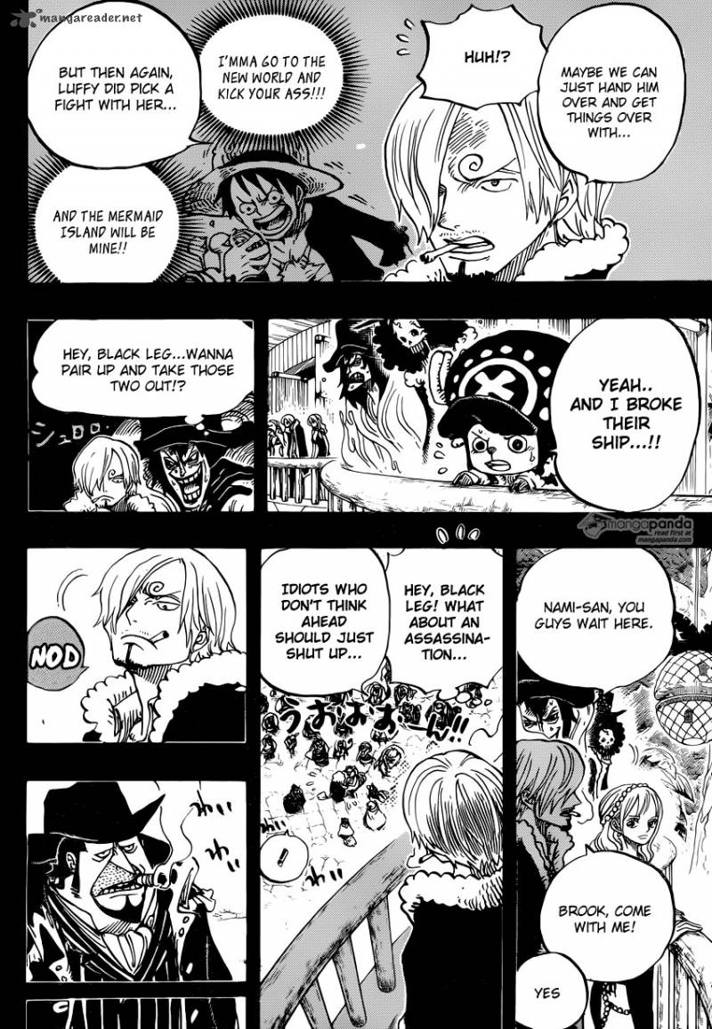 One Piece Chapter 812 - Page 8 in English