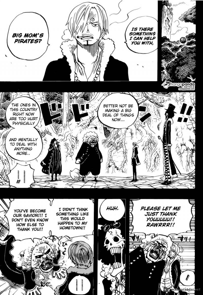 One Piece Chapter 812 - Page 9 in English