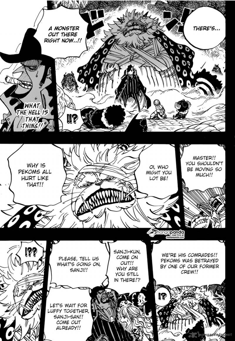 One Piece Chapter 813 - Page 15 in English