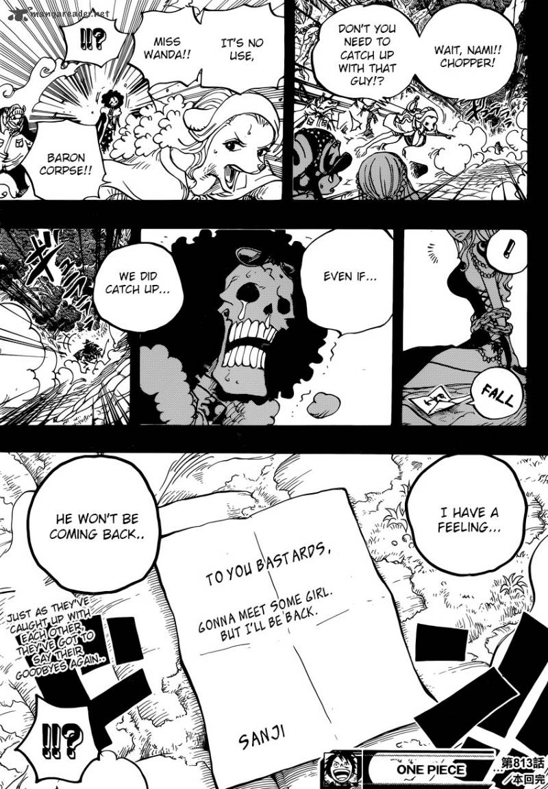 One Piece Chapter 813 - Page 17 in English