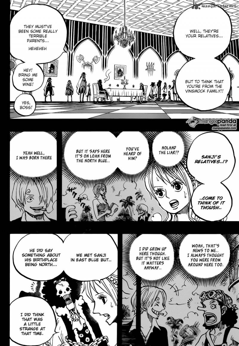 One Piece Chapter 813 - Page 4 in English