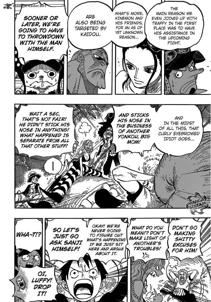 One Piece Chapter 814 - Page 10 in English