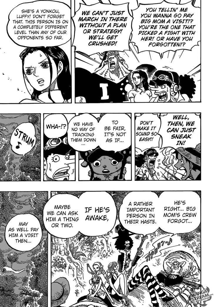One Piece Chapter 814 - Page 11 in English