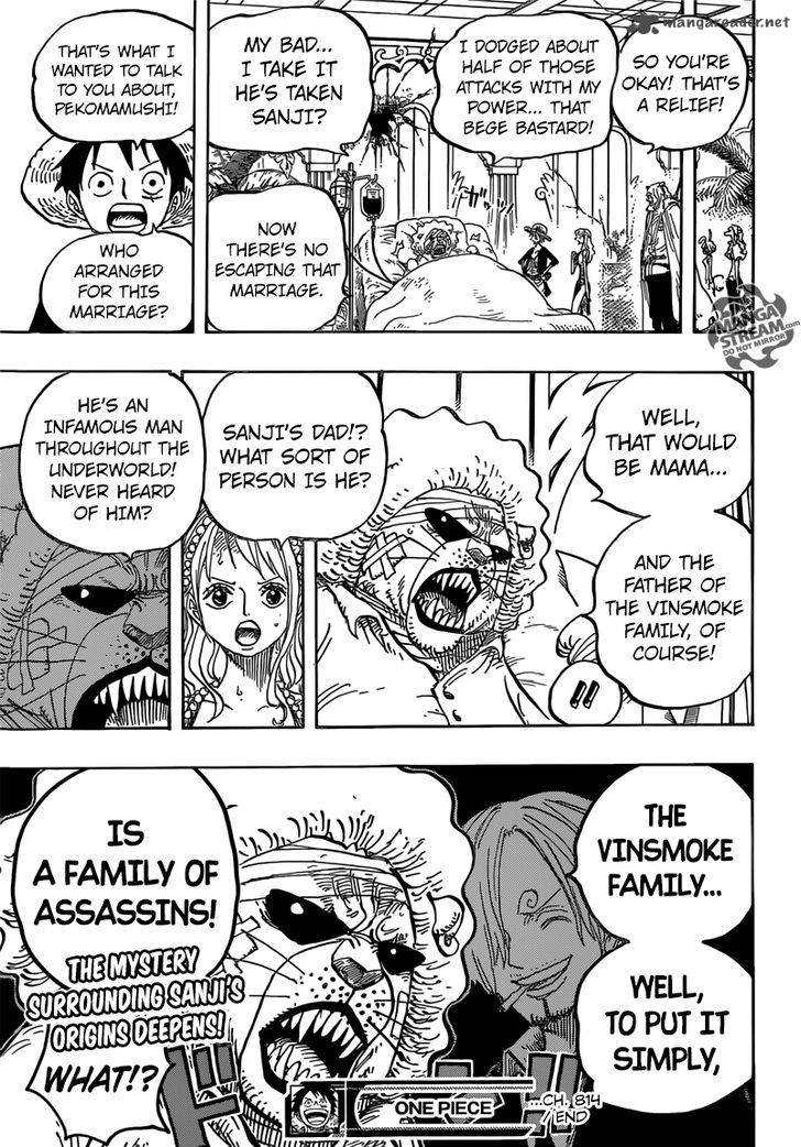 One Piece Chapter 814 - Page 18 in English