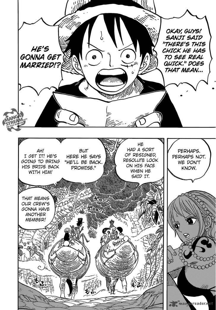 One Piece Chapter 814 - Page 6 in English