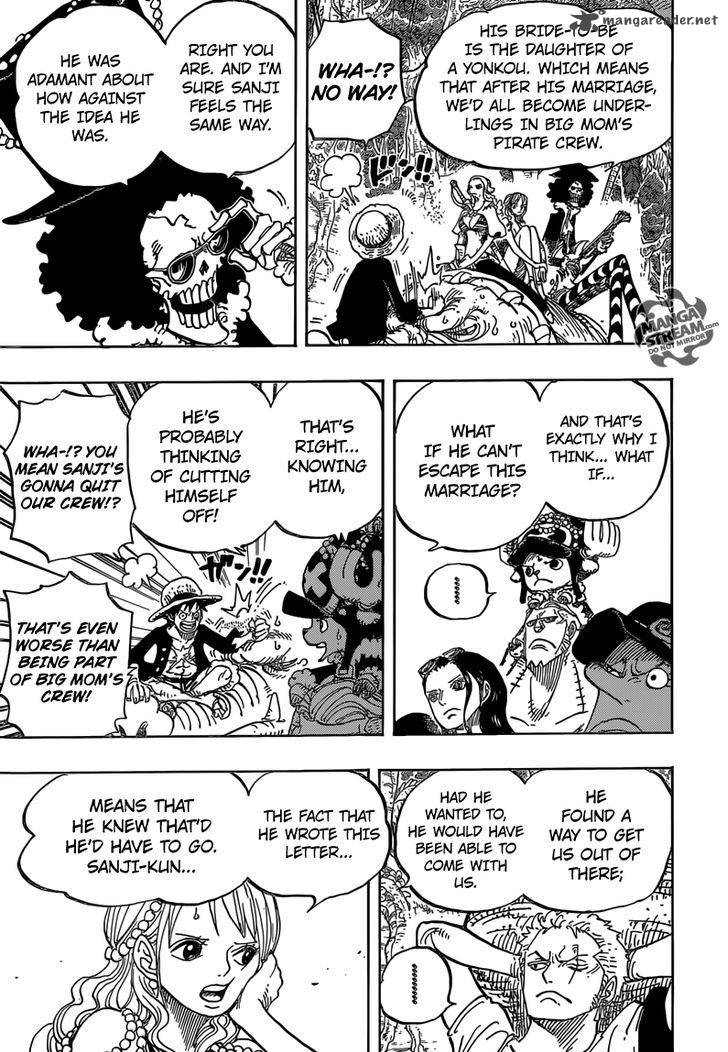 One Piece Chapter 814 - Page 7 in English