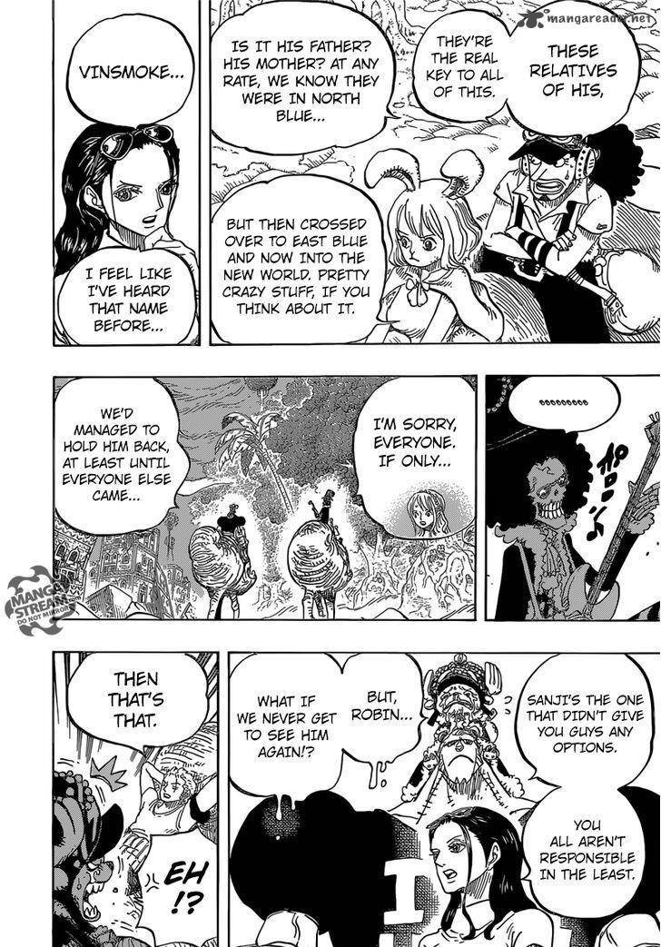 One Piece Chapter 814 - Page 8 in English