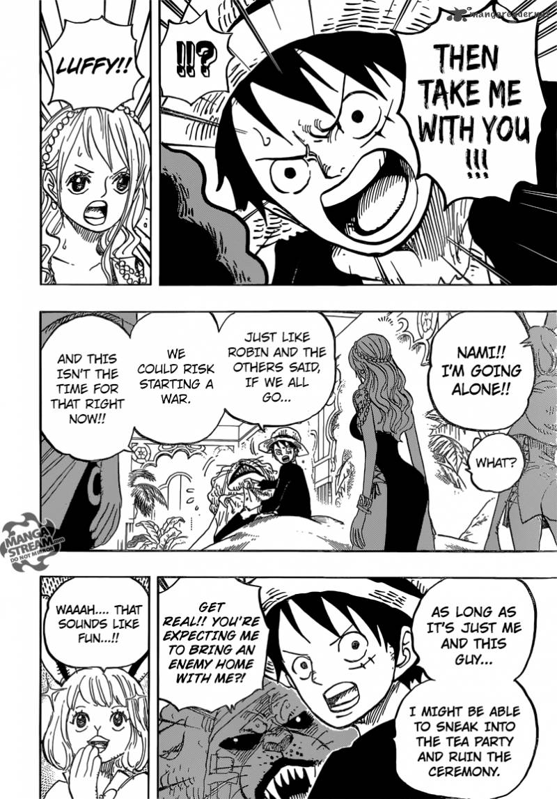 One Piece Chapter 815 - Page 10 in English