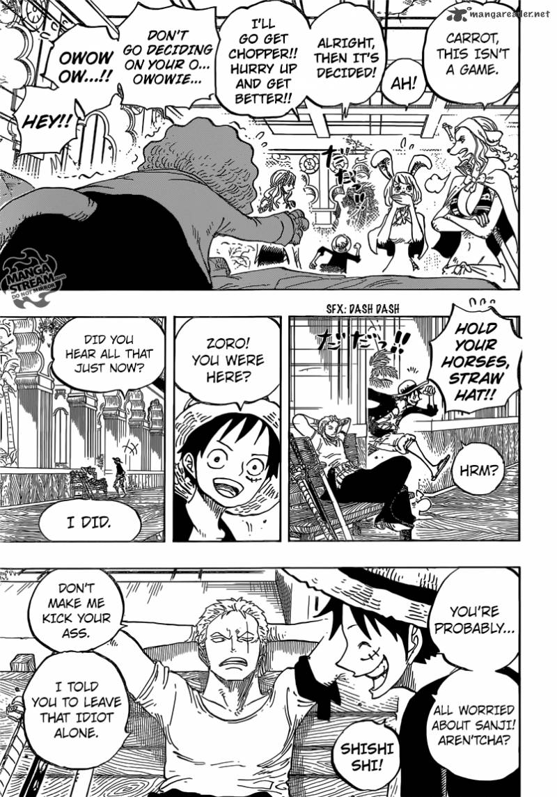 One Piece Chapter 815 - Page 11 in English