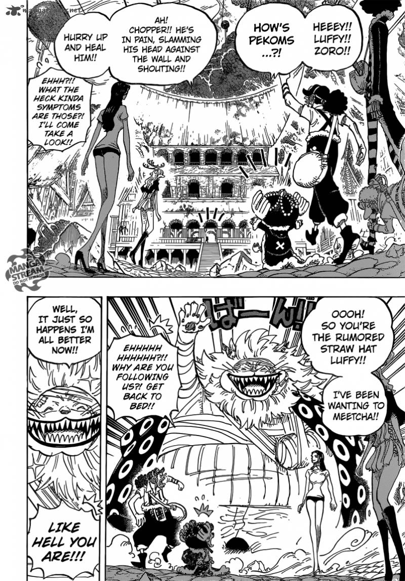 One Piece Chapter 815 - Page 12 in English