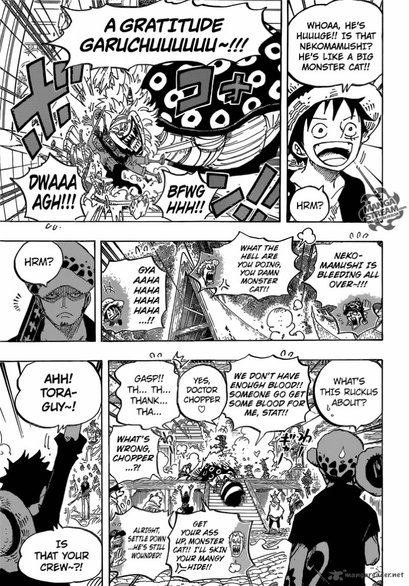 One Piece Chapter 815 - Page 13 in English