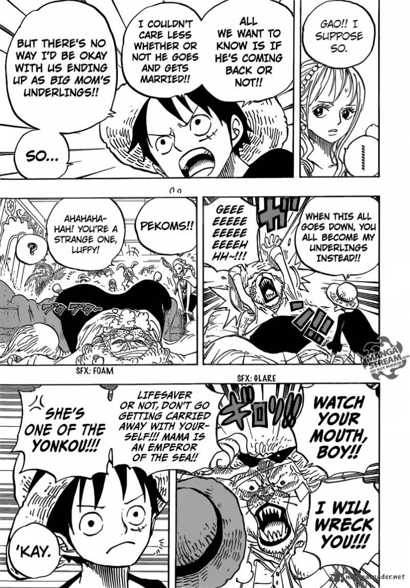 One Piece Chapter 815 - Page 5 in English