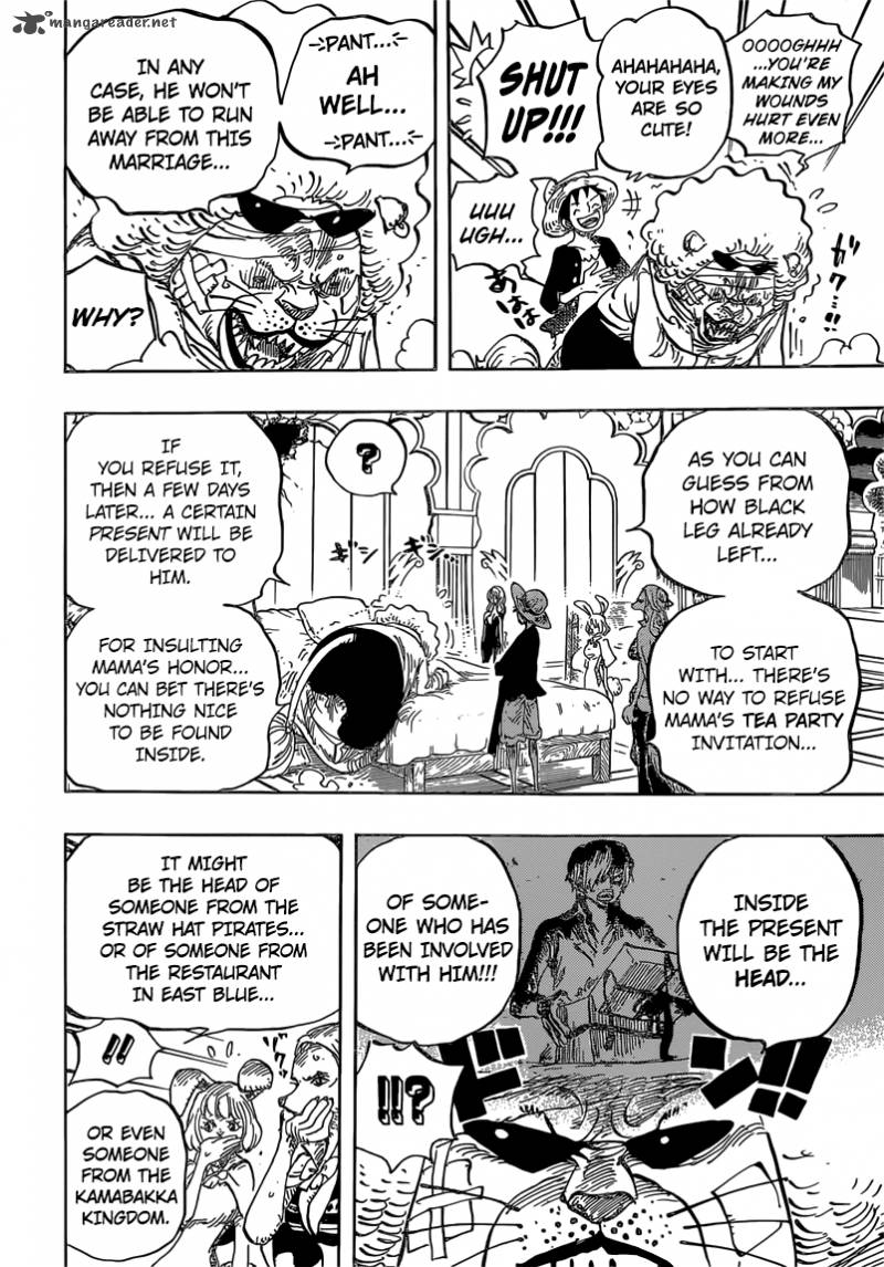 One Piece Chapter 815 - Page 6 in English