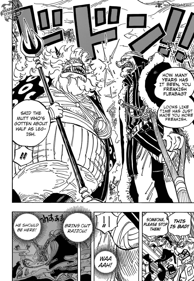 One Piece Chapter 816 - Page 10 in English