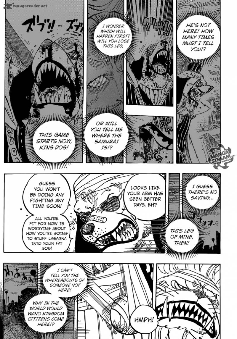 One Piece Chapter 816 - Page 11 in English