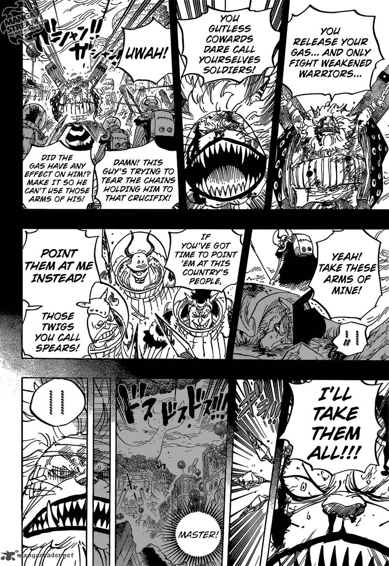 One Piece Chapter 816 - Page 12 in English