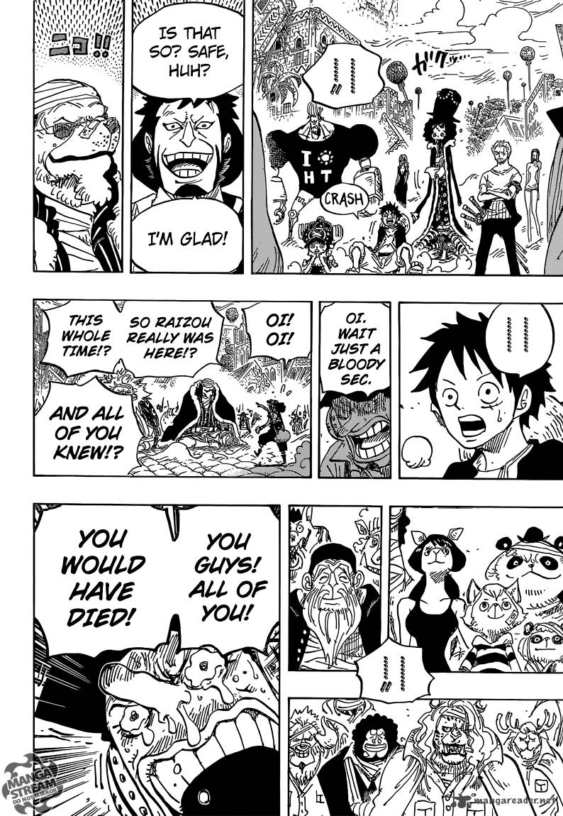 One Piece Chapter 816 - Page 17 in English