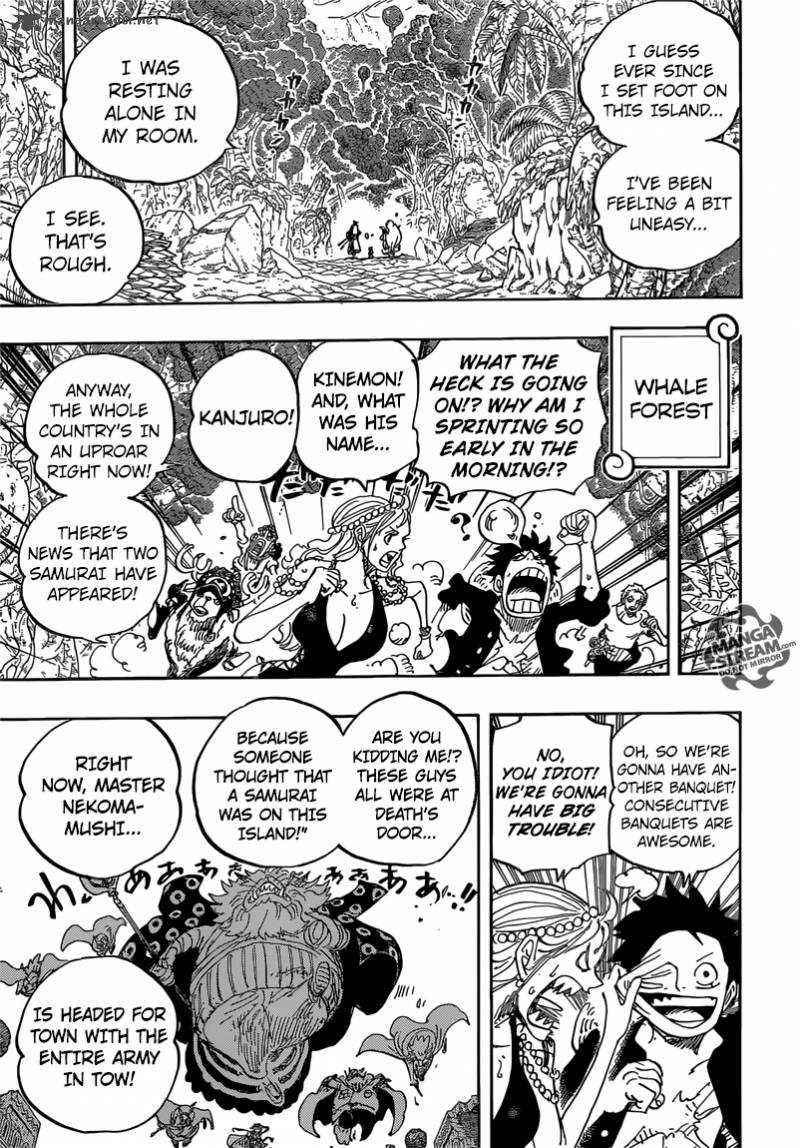 One Piece Chapter 816 - Page 7 in English