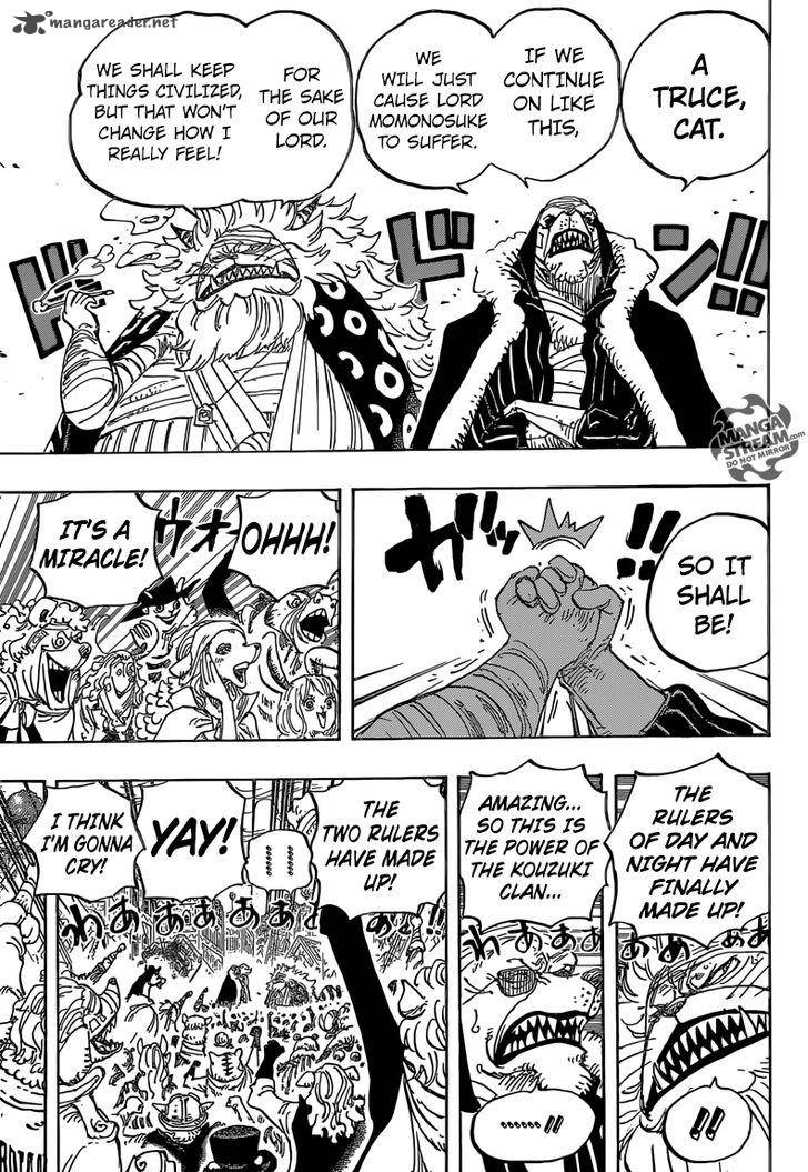 One Piece Chapter 817 - Page 11 in English