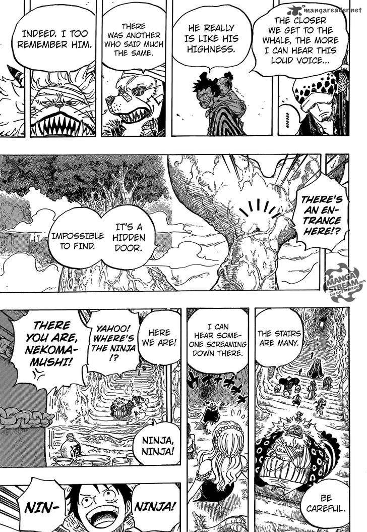 One Piece Chapter 817 - Page 13 in English