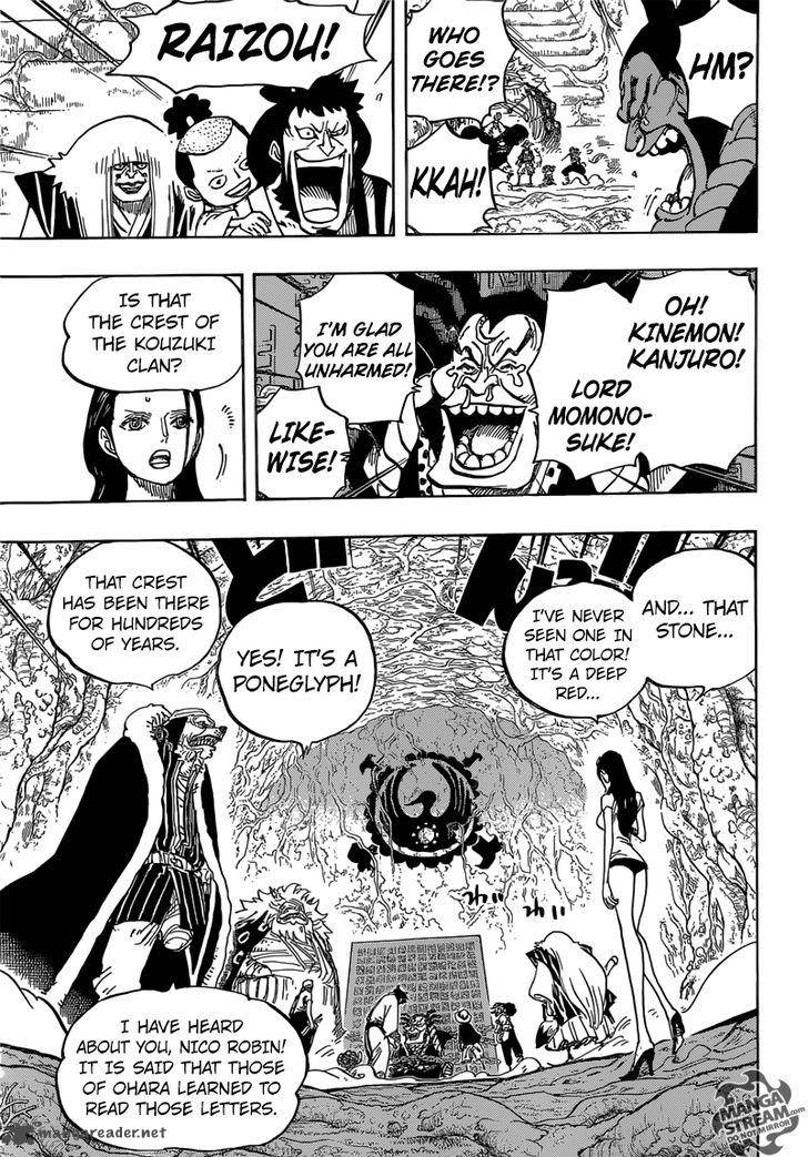 One Piece Chapter 817 - Page 15 in English