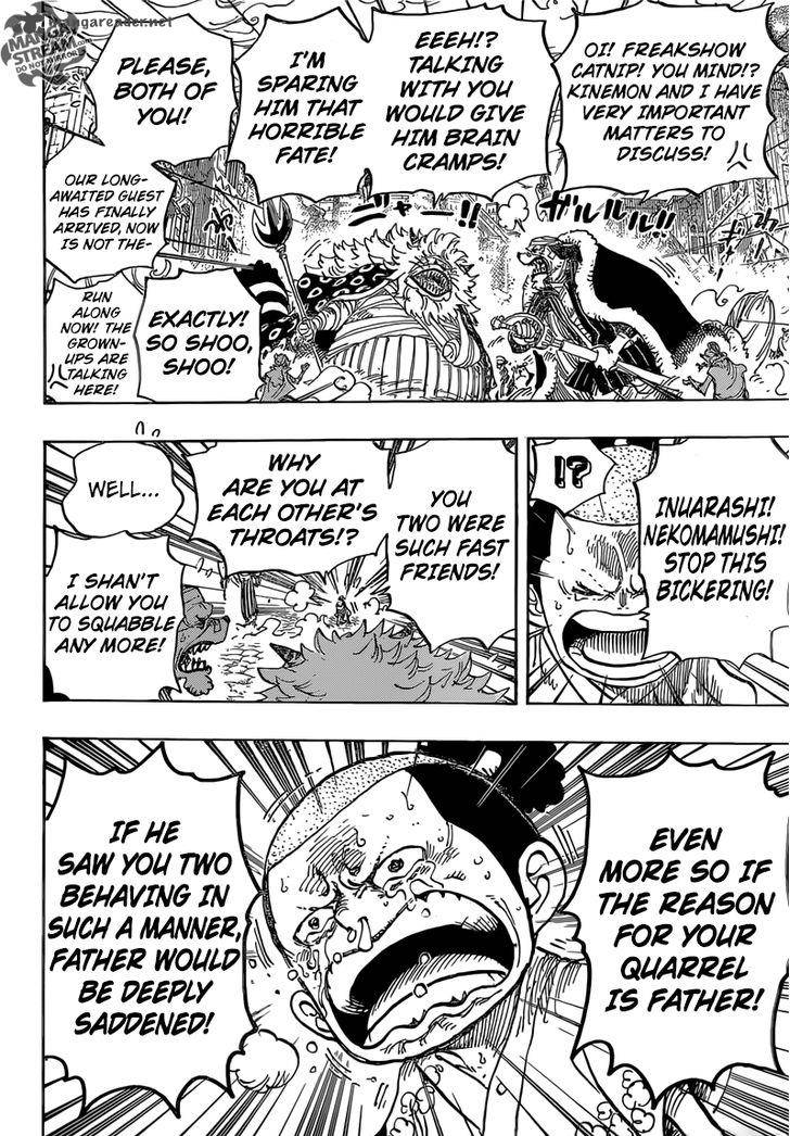 One Piece Chapter 817 - Page 6 in English