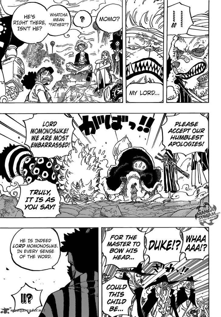One Piece Chapter 817 - Page 7 in English