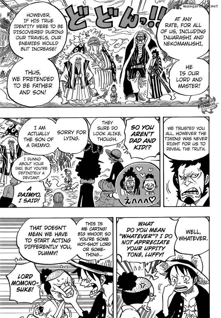 One Piece Chapter 817 - Page 9 in English