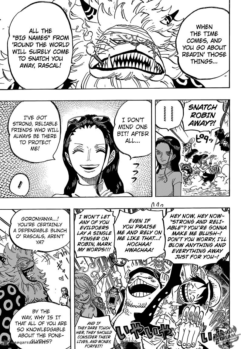 One Piece Chapter 818 - Page 11 in English