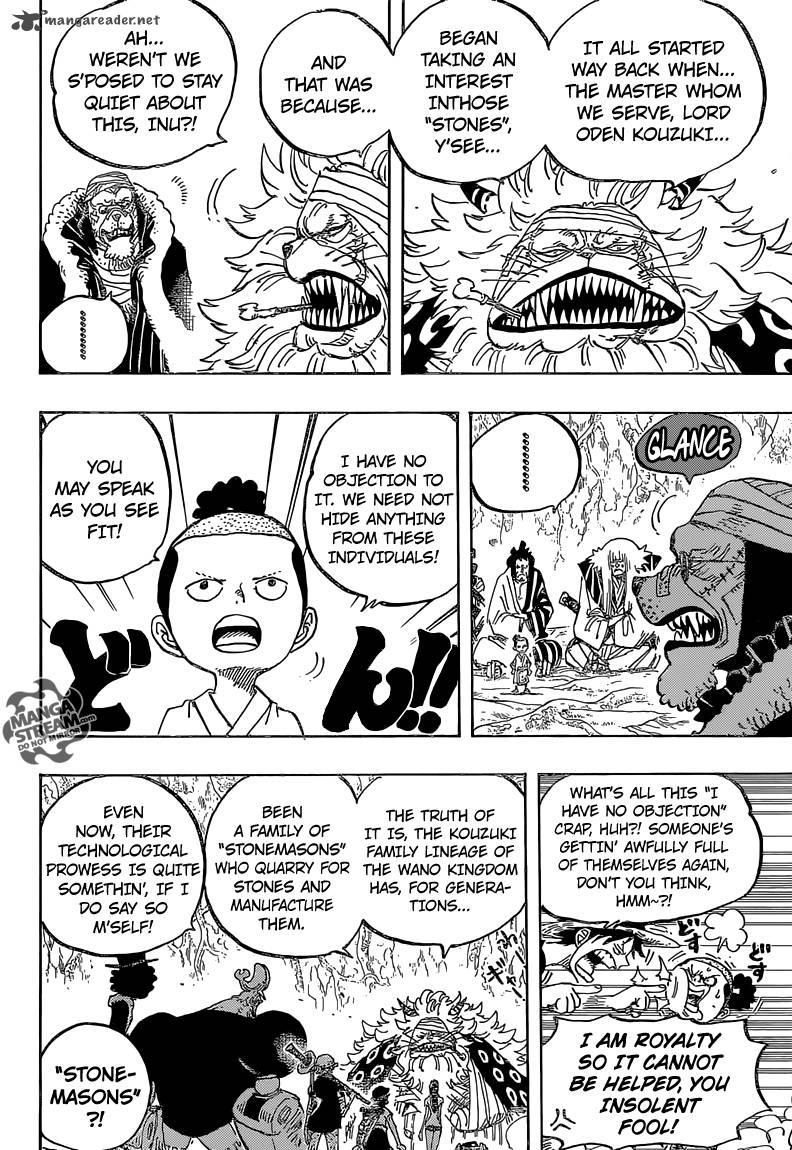 One Piece Chapter 818 - Page 12 in English