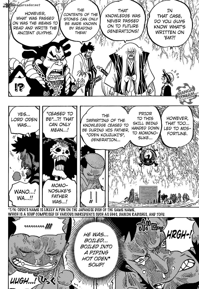 One Piece Chapter 818 - Page 14 in English