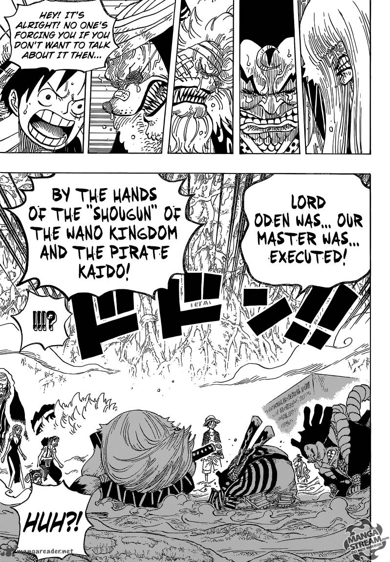 One Piece Chapter 818 - Page 15 in English