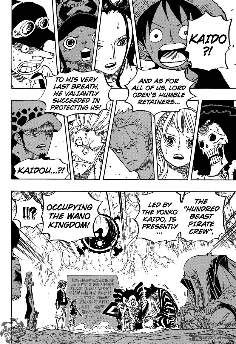 One Piece Chapter 818 - Page 16 in English