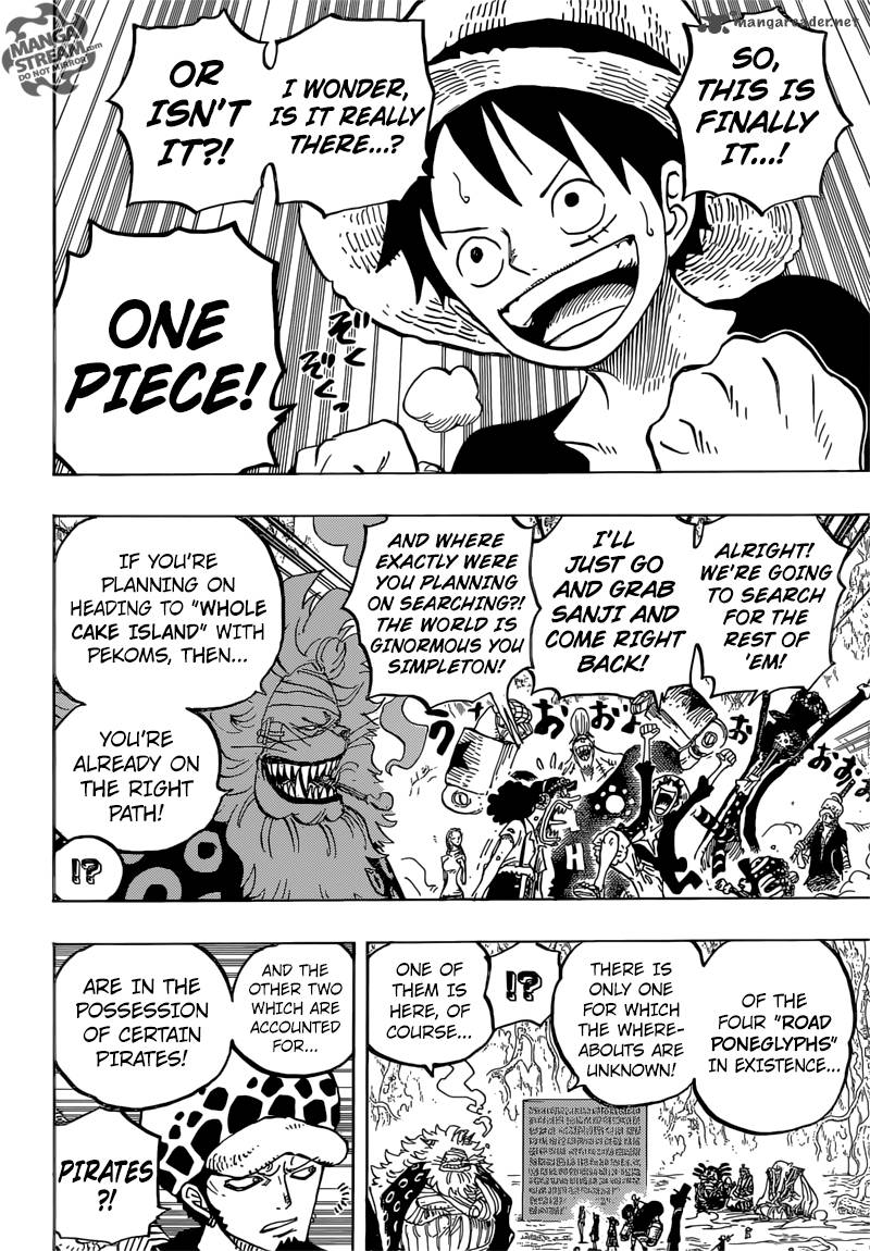 One Piece Chapter 818 - Page 8 in English