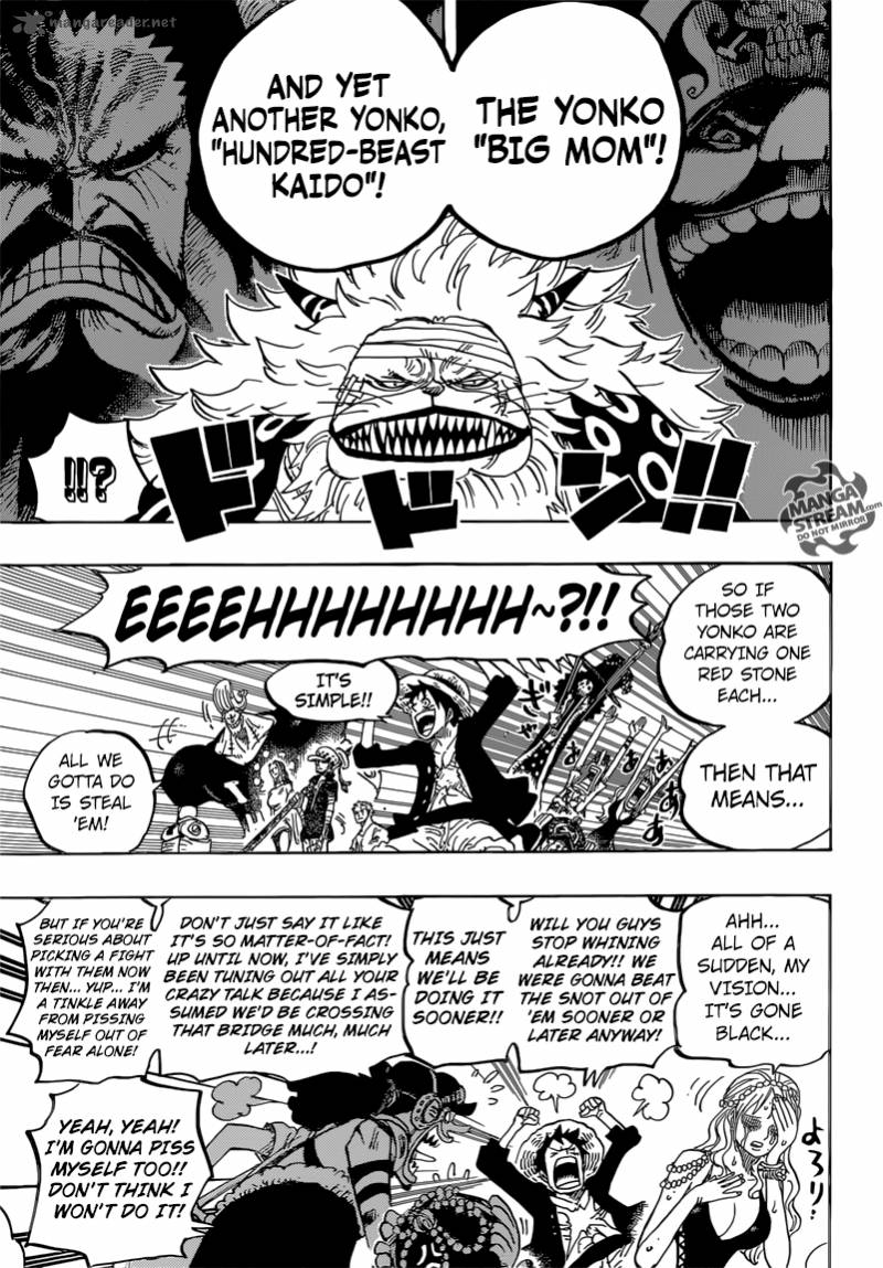 One Piece Chapter 818 - Page 9 in English