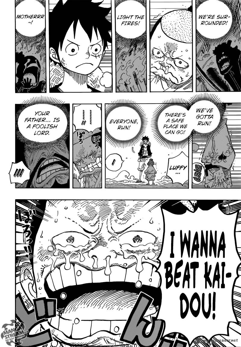 One Piece Chapter 819 - Page 12 in English