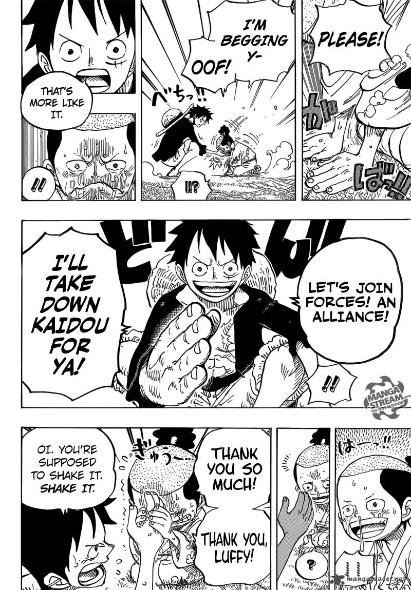One Piece Chapter 819 - Page 14 in English