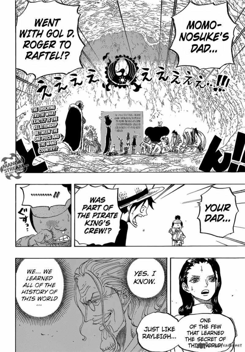 One Piece Chapter 819 - Page 4 in English
