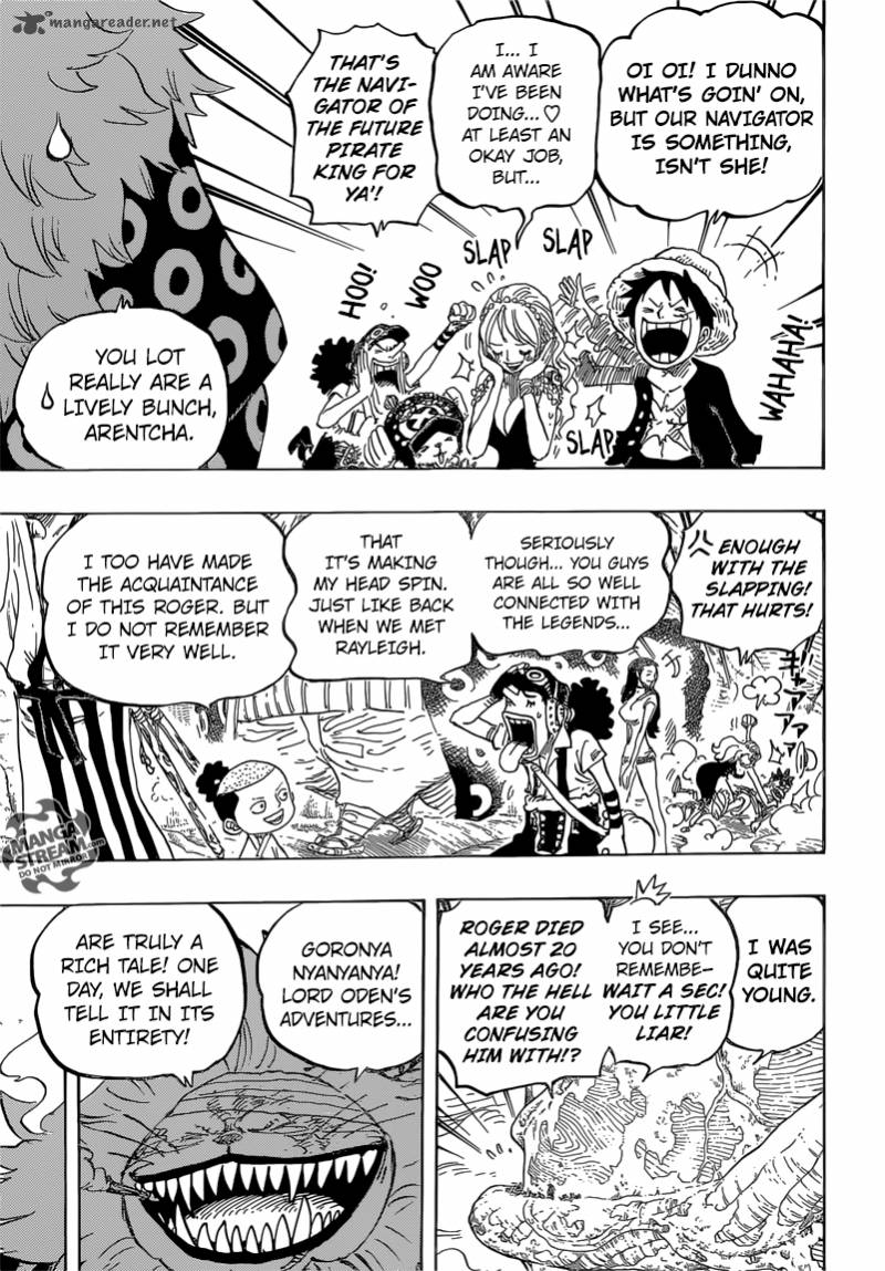 One Piece Chapter 820 - Page 11 in English